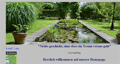 Desktop Screenshot of garten-knospe.de